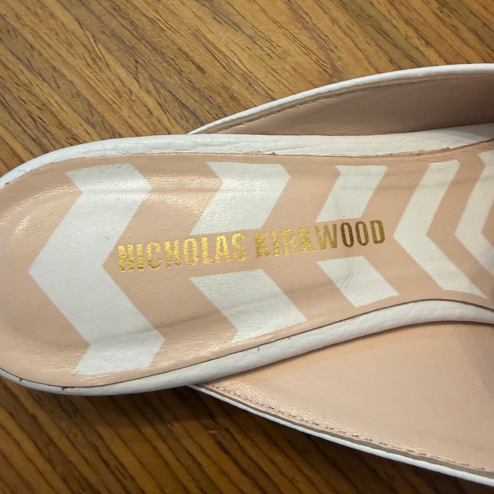 Nicholas Kirkwood Beya Loafers Womens 8 Mules - Picture 9 of 9
